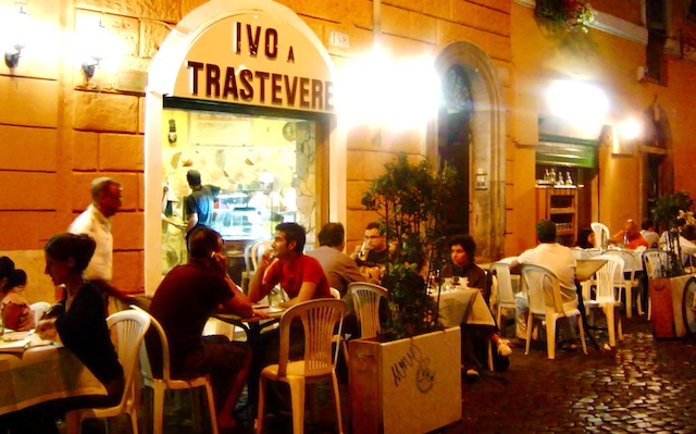 Ivo a Trastevere пиццерия