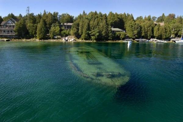 Затонувшая шхуна Свипстейкс