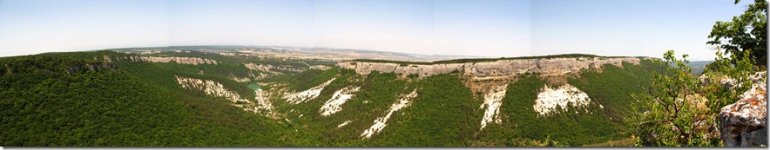 панорама мангуп-кале