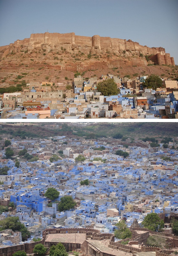 Цветные города нашей планеты