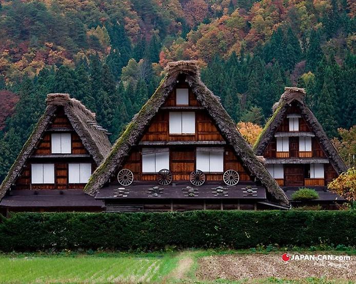 традиционные японские поселения