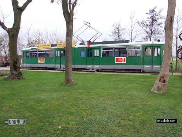 Трамвайный вагон, переделанный в отель