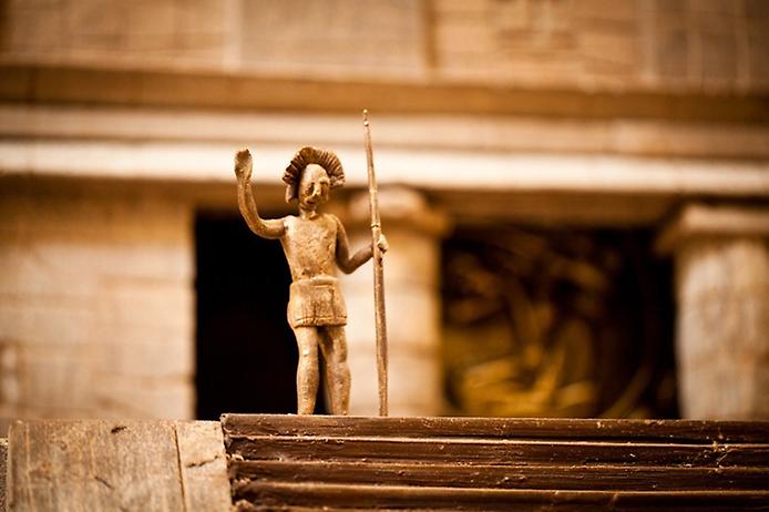 самая большая скульптура из шоколада