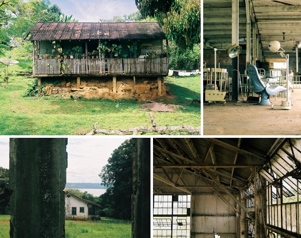 руины американского посёлка Фордландия в бразильских джунглях