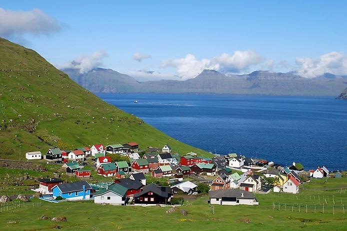 деревни фарерских островов