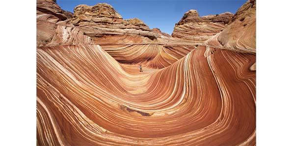 Природное образование Волна в Аризоне