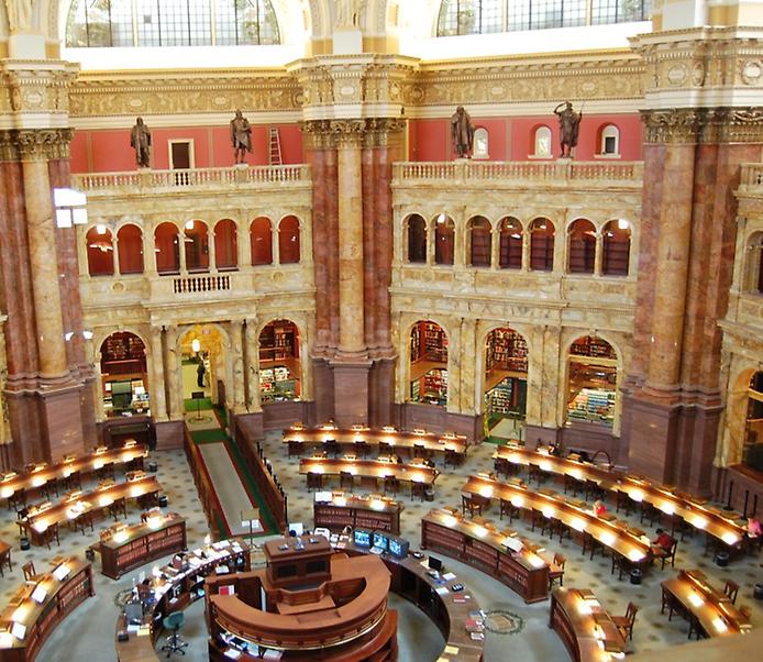 библиотека конгресса в США