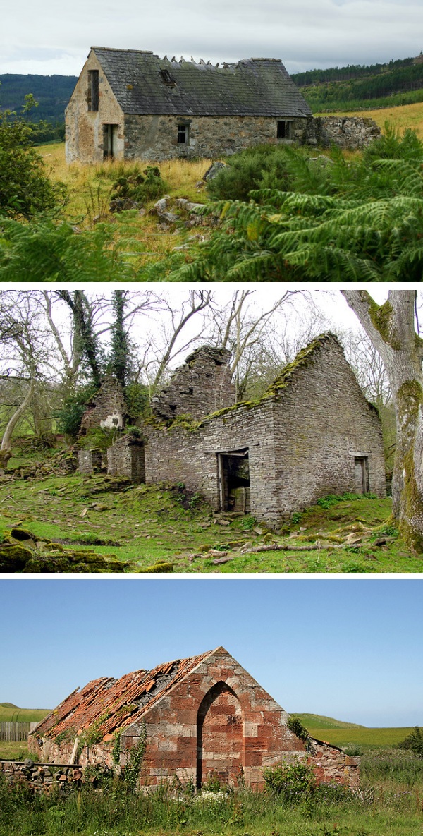 романтичные руины великобритании