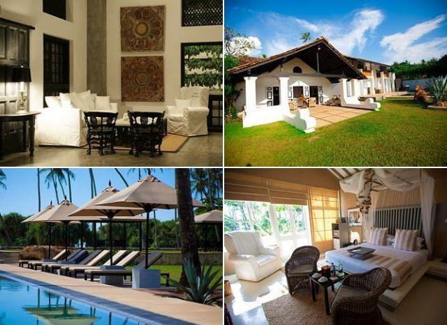 Роскошные номера The Villa Bentota у воды