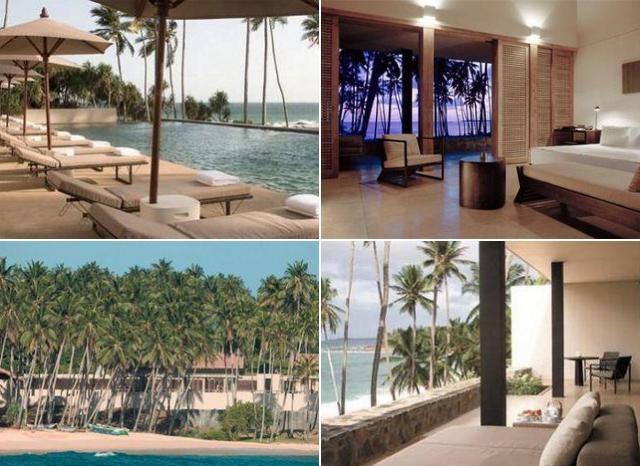 Бассейн Amanwella с видом на океан