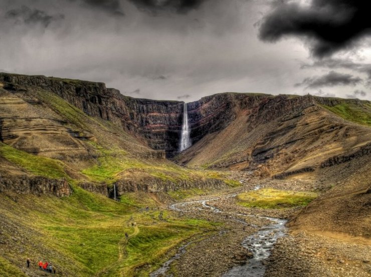 Окрестности водопада Литланесфосс