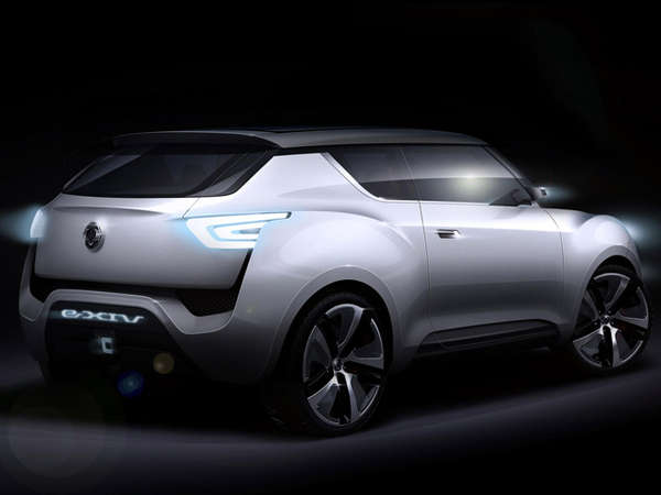дизайн концепта SsangYong e-XIV на автосалоне