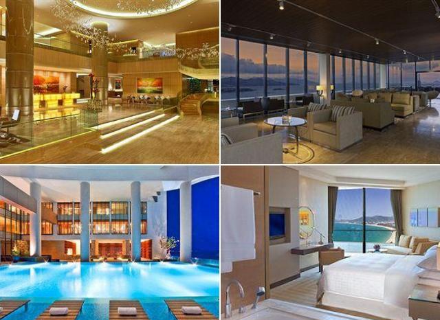 Современный вид отеля Sheraton в Нячанге