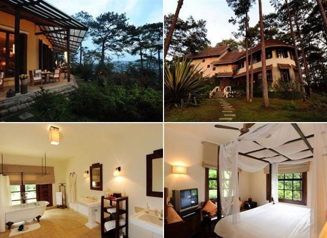 Виллы и территория Ana Mandara Resort в Далате