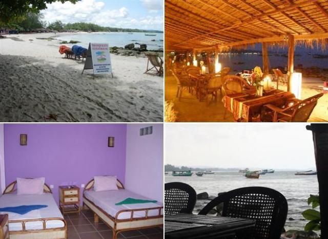 Вид на номера Tranquility Guesthouse с бассейном