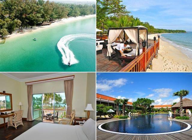 Роскошная территория Sokha Beach Resort