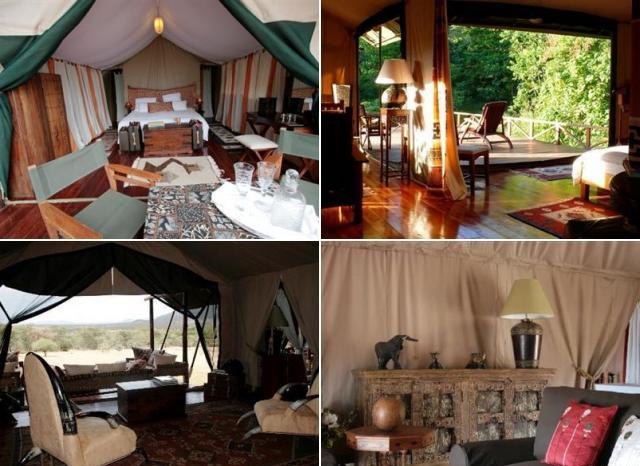 Элегантные палатки Muthaiga Safari Camp