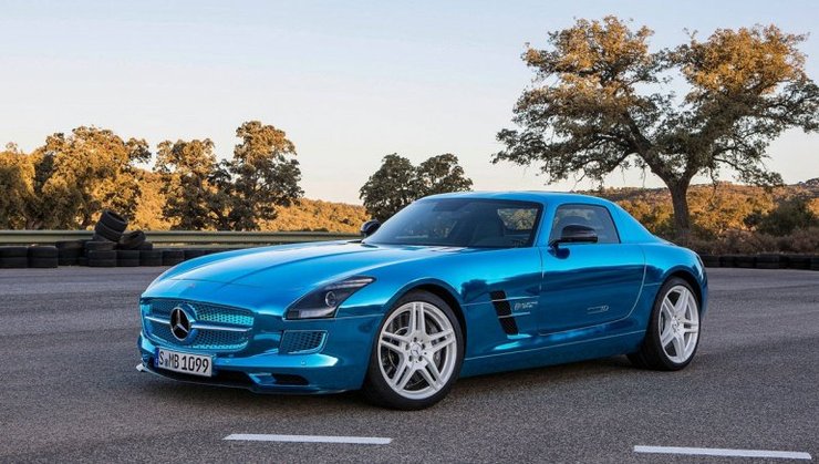 электрокар SLS AMG