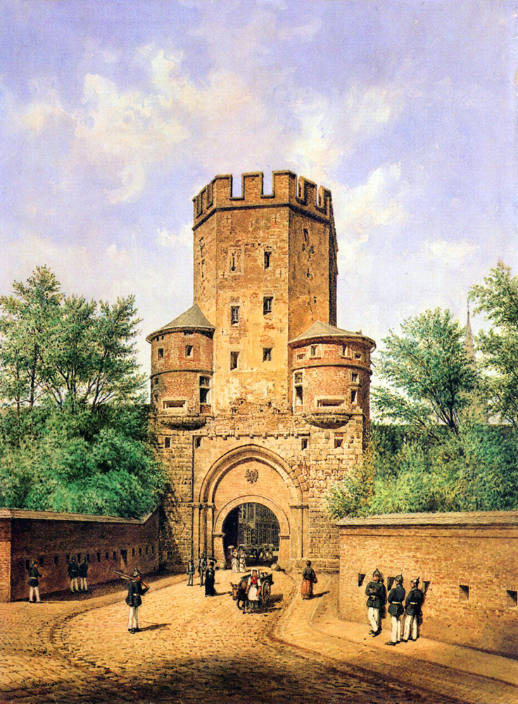 Ворота в XIX веке