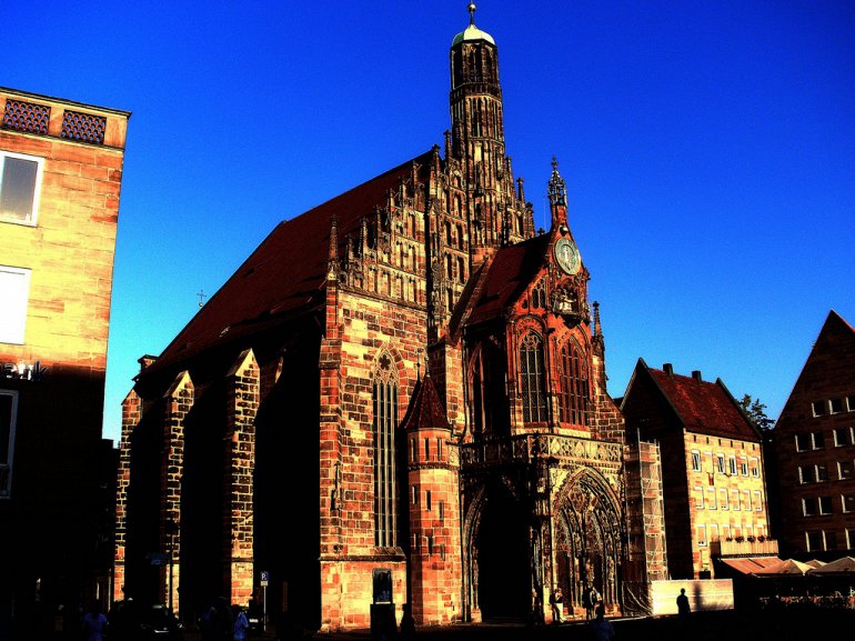 Церковь Фрауэнкирхе в Нюрнберге