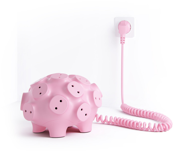 сетевой фильтр Свинтус с розетками-пятачками