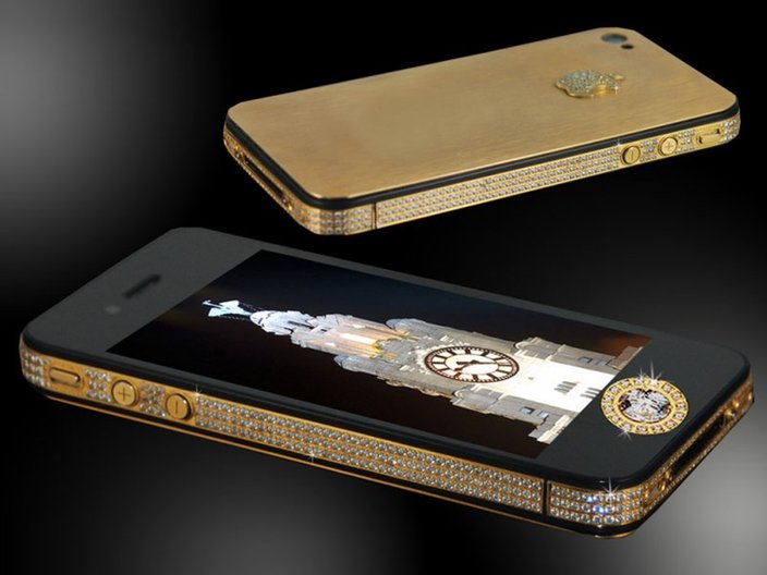 Stuart Hughes iPhone 4S Elite Gold