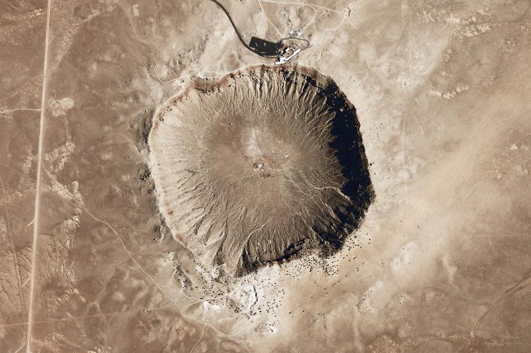 кратер метеорита в Аризоне
