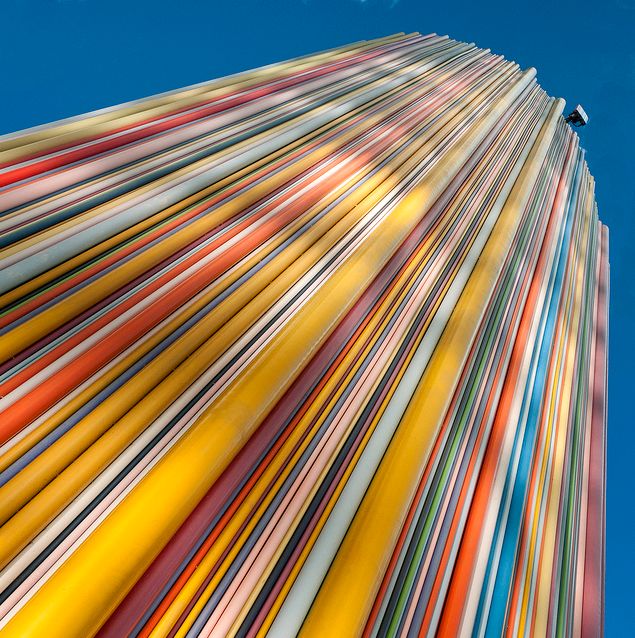 цветной небоскреб цветной небоскреб