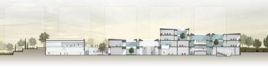 схема генерального плана кампуса Поля Знаний