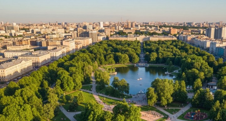 парки и зеленые зоны Москвы