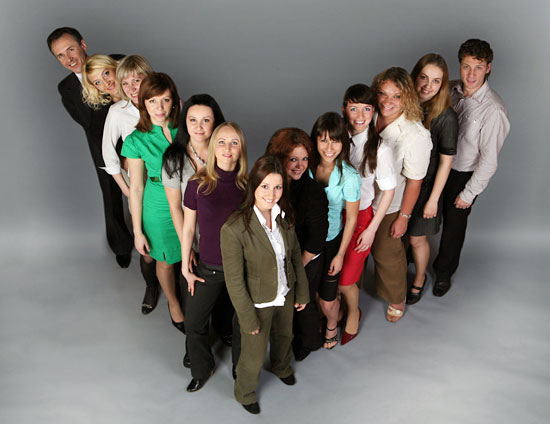 участники корпоративного мероприятия