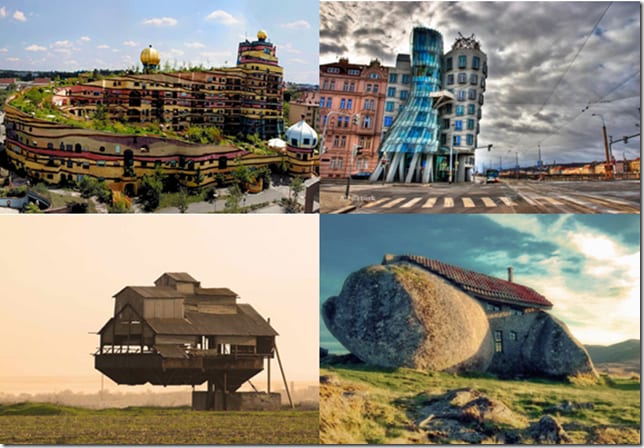 Архитектурные курьёзы и здания необычной формы