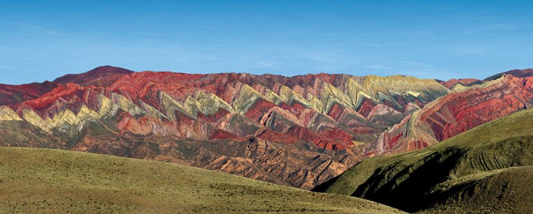 Цветные горы Аргентины
