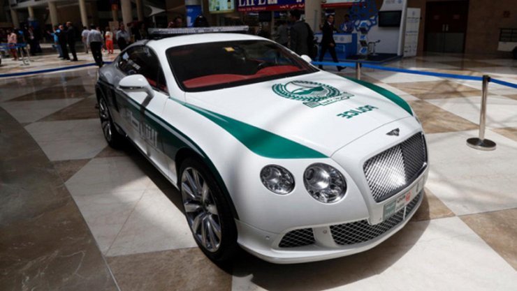 полицейский Bentley Continental GT