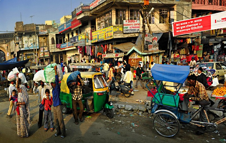 загрязнение воздуха в Дели