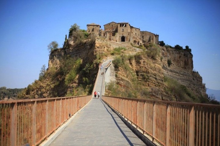 дорога к чивита ди баньореджо