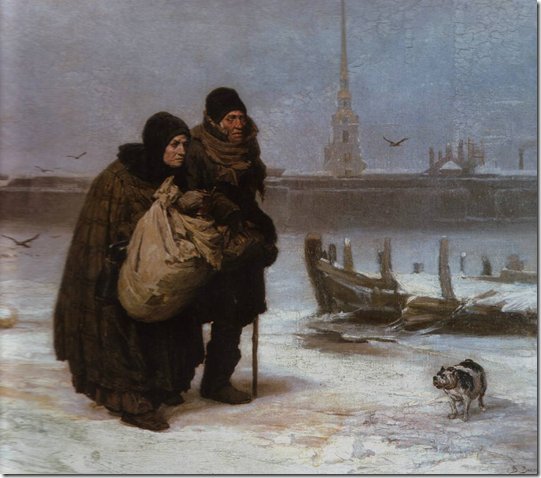 Васнецов — С квартиры на квартиру (1876)