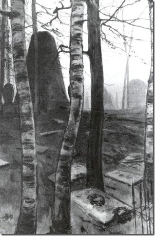«Кладбище», 1896–1897