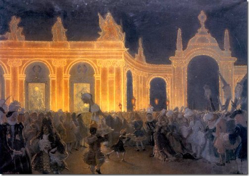 «Прогулка короля», 1906