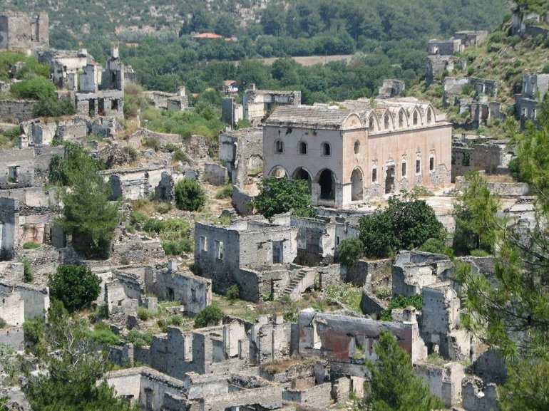 Каякой: греческий город-призрак в Турции. ФОТО
