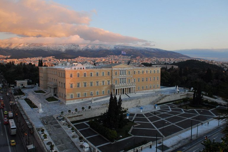 Здание Греческого Парламента и Королевский Дворец. ФОТО
