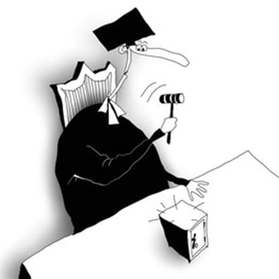 судья судья в судебном зале