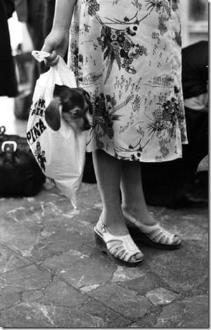 городская сцена в черно-белой фотографии