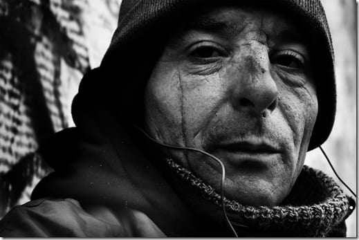 монохромная уличная фотография