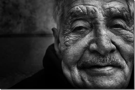 городской пейзаж в черно-белом исполнении