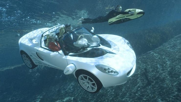 Rinspeed sQuba автомобиль-подводная лодка