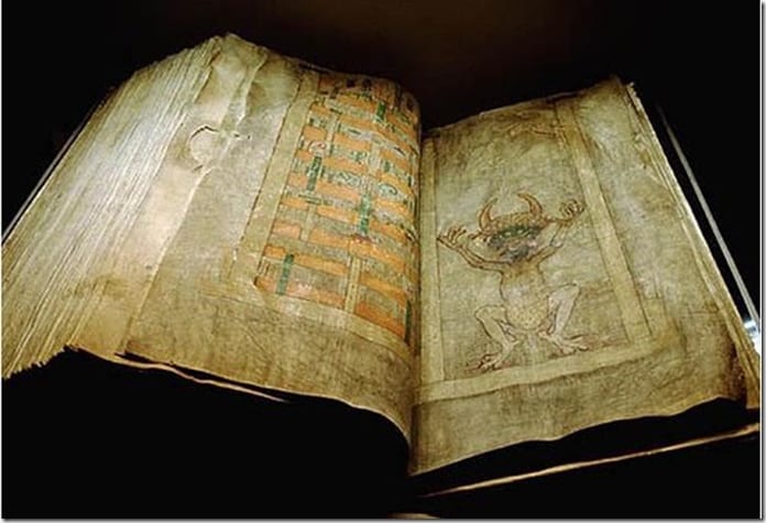 Исторический манускрипт Codex Gigas &mdash; &laquo;Библия дьявола&raquo;