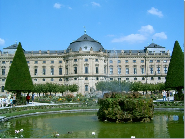 Gartenbrunnen der W?rzburger Residenz