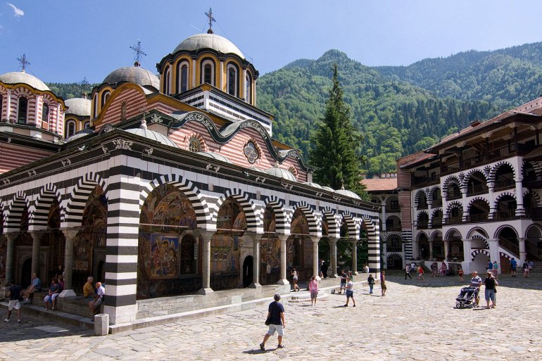рильский монастырь в болгарии