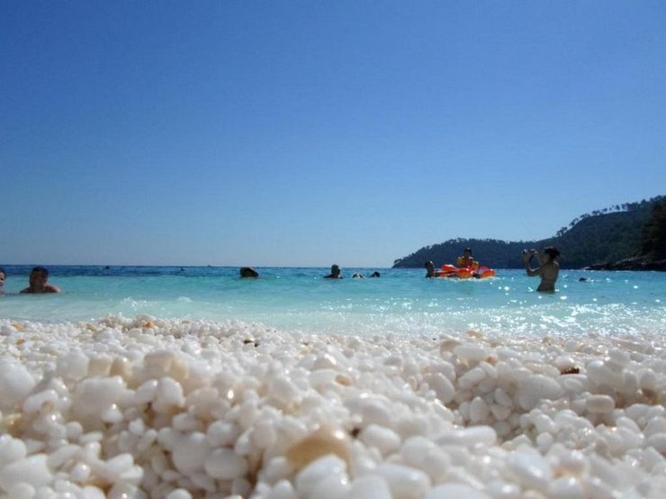 мраморный пляж мраморный пляж